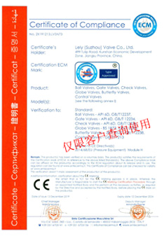 雷力電動(dòng)單座調(diào)節(jié)閥廠家獲得CE證書